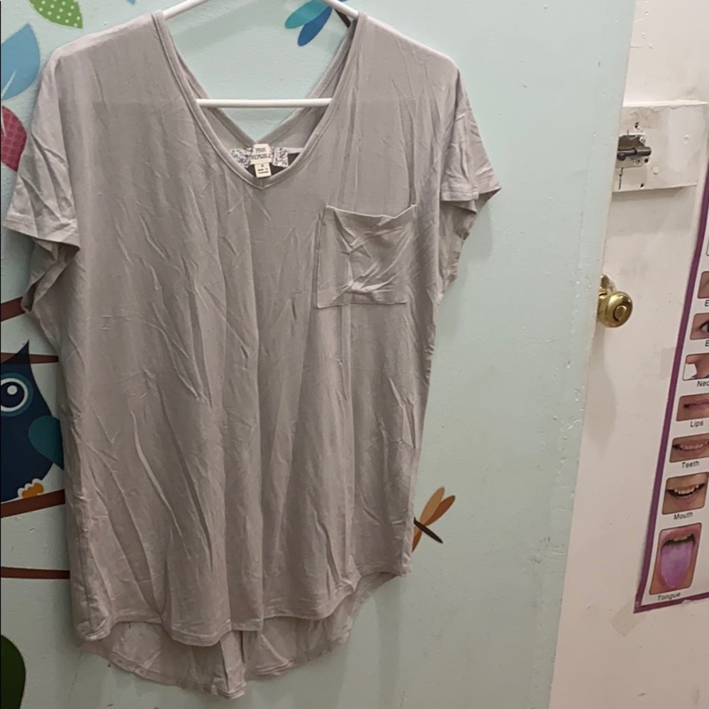 Pink republic size small gray ❤️